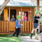 Outdoor learning with custom playscapes -Centenary Childcare at Ausplay Playscapes