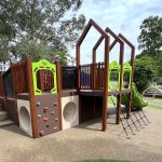 Active Play Zone Designs for PreSchool Terraced Play Area in QLD